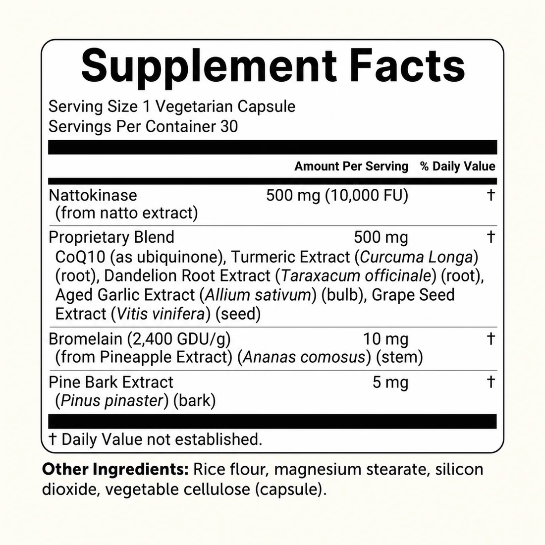Supplement Facts